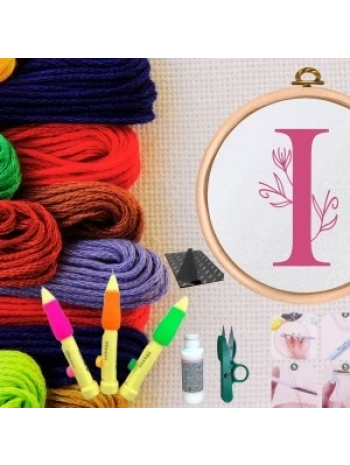 Punch Seti Nakış Seti Kasnaklı Kendin Yap Seti Seri 72