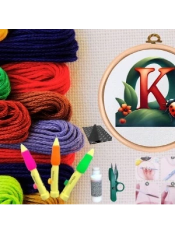 Punch Seti Nakış Seti Kasnaklı Kendin Yap Seti Seri 78