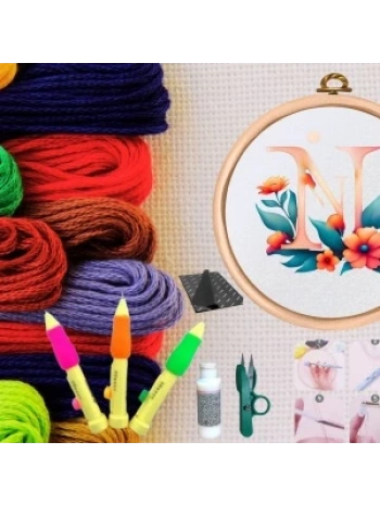 Punch Seti Nakış Seti Kasnaklı Kendin Yap Seti Seri 81