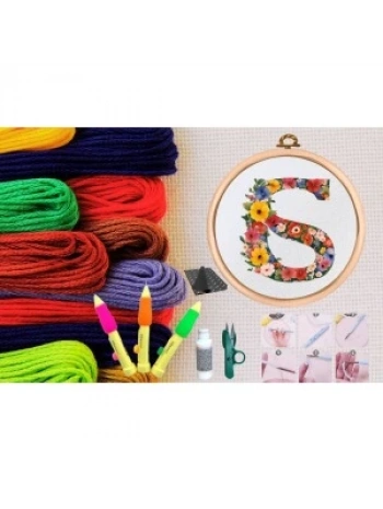 Punch Seti Nakış Seti Kasnaklı Kendin Yap Seti Seri 89