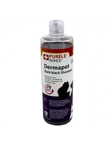 Purele Dermapet Dermatolojik Siyah Kedi ve Köpek Şampuanı 450 Ml