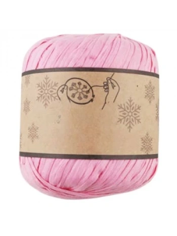 Rafya İp 50 Gr Pembe