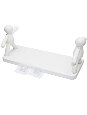 RAMBO MANKEN TUTACAKLI  PLASTİK ETEJER YAPIŞKANLI BÜYÜK=13.5X33CM (5047)