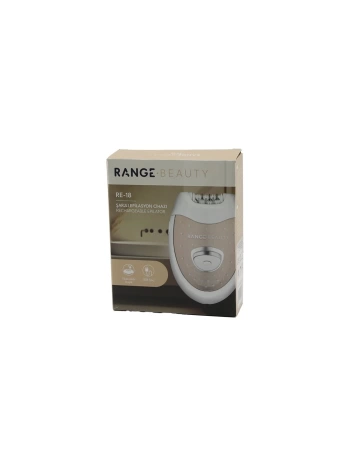 RANGE BEAUTY RE-18 EPİLASYON CİHAZI EPİLATÖR USB ŞARJLI=50DK 2 KADEME HIZ YIKANABİLİR BAŞLIK=18 ÇİFT CIMBIZ (5047)