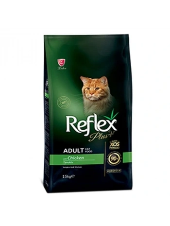 Reflex Plus Adult Tavuklu Yetişkin Kedi Maması 15 Kg