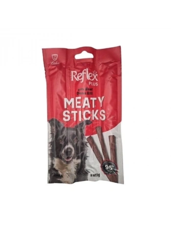 Reflex Plus Biftekli Çubuk Yetişkin Köpek Ödül Maması 11 Gr 3 Adet