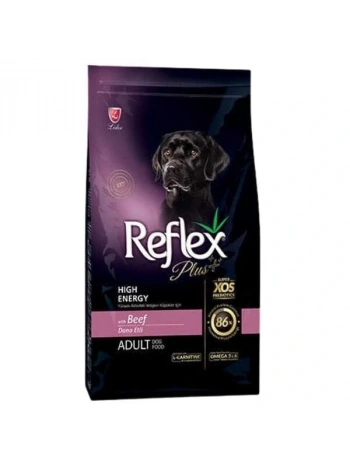 Reflex Plus Biftekli High Energy Yetişkin Köpek Maması 12 Kg