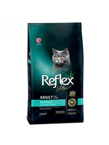 Reflex Plus Tavuklu Yetişkin Kısırlaştırılmış Kedi Maması 15 Kg
