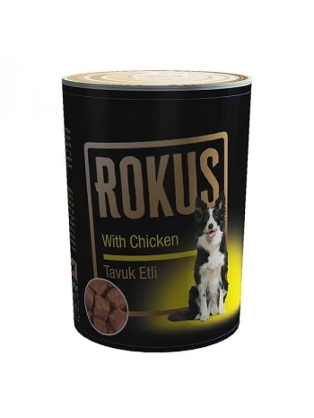 Rokus Tavuklu Yetişkin Konserve Köpek Maması 410 Gr