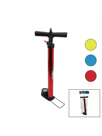 SAATLİ İRAN EL POMPASI METAL GÖVDE PLASTİK KOL - ALTLIK 55 CM TOP - BİSİKLET - MOTOR (5047)