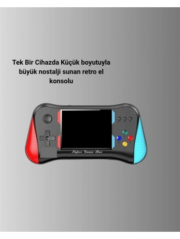 Şarjlı Taşınabilir Oyun Konsolu – X7M Retro Game Box