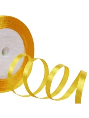 Saten Kurdele 2 Cm 10 Metre Hardal