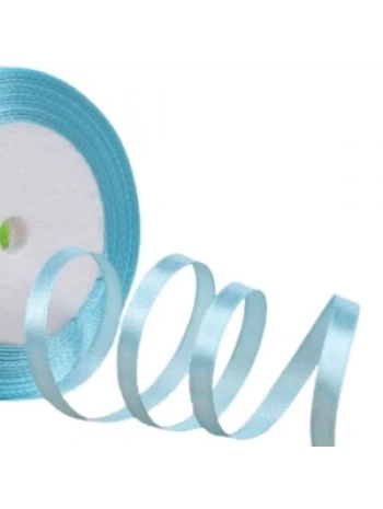 Saten Kurdele 6 Mm Mint 10 Metre