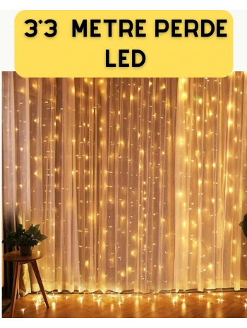 Şelale Tasarımlı Perde LED – Düğün ve Özel Gün Işıkları