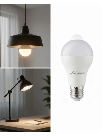 Sensörlü LED Lamba Otomatik Algılama Enerji Tasarruflu Aydınlatma
