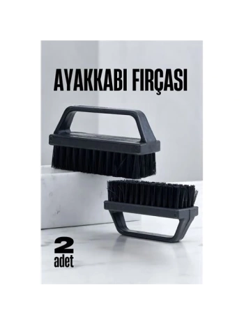Sert Kıllı Ayakkabı Fırçası - Leke Çıkarıcı Elbise Fırçası 2 ADET