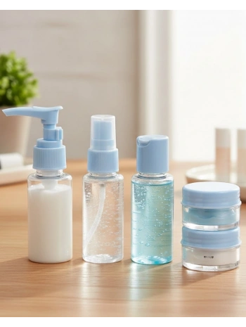 Seyahat İçin 5’li Şeffaf Dolum Şişesi Seti 30 ml