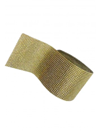 Sıralı Taş Şerit 24lü Altın 10 Metre