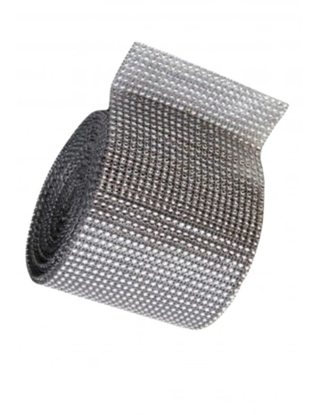 Sıralı Taş Şerit 24lü Gümüş 1 Metre