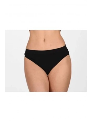 Siyah Kadın Dikişsiz Külot Korse - 730