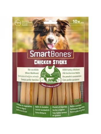 Smart Bones Tavuklu Stick Köpek Ödül Maması 10 Adet 200 Gr