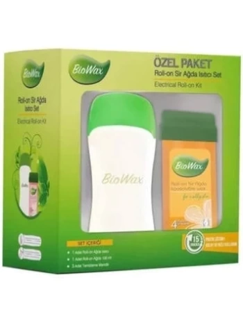 STOREMAX Biowax Roll-on Ağda Isıtıcılı Set ÖZEL SERİ