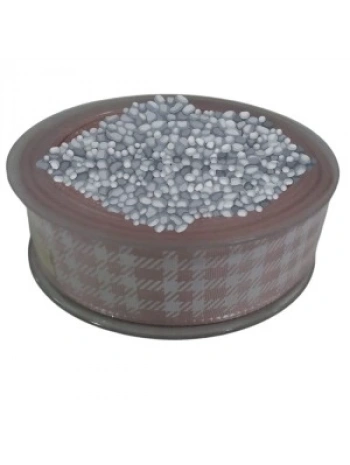 Tafta Ekoseli Kurdele 25 Mm Pudra 1 Metre