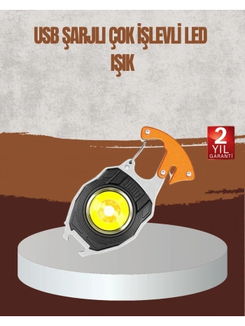 Taşınabilir Çok Amaçlı LED Işıklı Anahtarlık