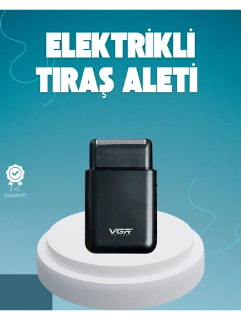 Taşınabilir Mini Elektrikli Tıraş Makinesi | Sessiz ve Güçlü Motor