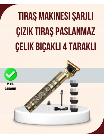 Titreşim Motorlu Erkek Saç ve Sakal Düzeltici