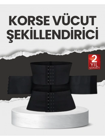 Toparlayıcı Bel Korsesi Nefes Alabilen Elastik