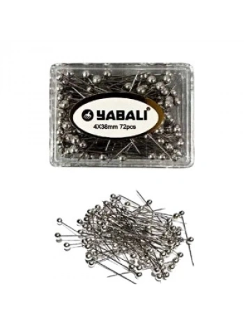 Toplu İğne Gümüş 72li 4x38 Mm