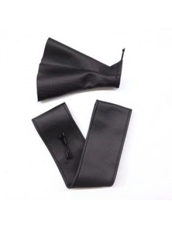 Tüm Araçlara Uyumlu Direksiyon Kılıfı Ve Vites Körüğü Siyah Vinil