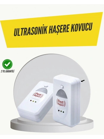 Ultrasonik Haşere Kovucu Cihaz 150 m2 Etki Alanı