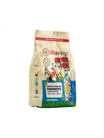 Vitawings Süper Mix Paraket Kuş Yemi 800 Gr