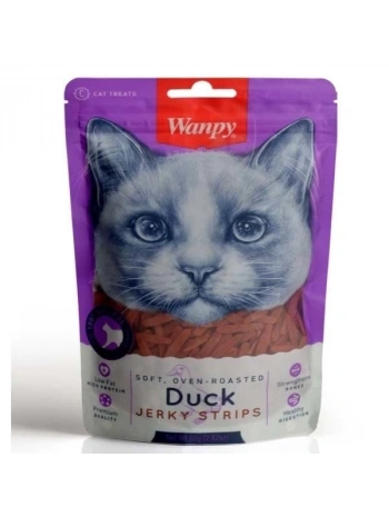 Wanpy Ördekli Fileto Yumuşak Kedi Ödül Maması 80 Gr