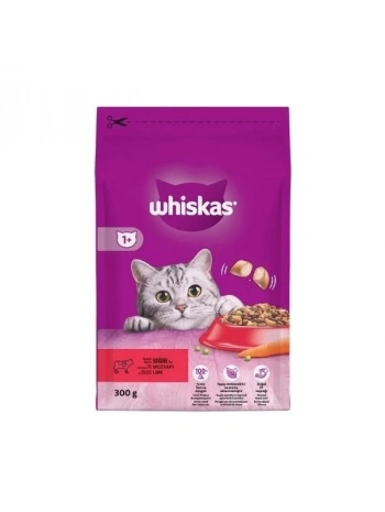 Whiskas Biftekli ve Havuçlu Yetişkin Kedi Maması 300 Gr