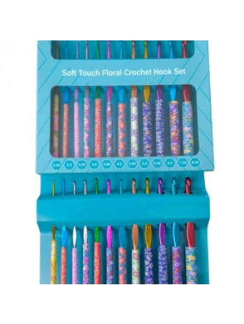 Yün Tığ Set Desenli 12 Adet