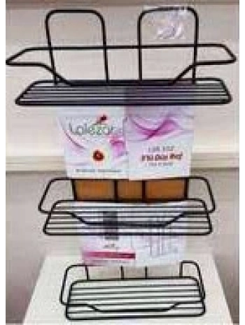 ZAMBAK 3LÜ RAF SİYAH BEYAZ (5047)