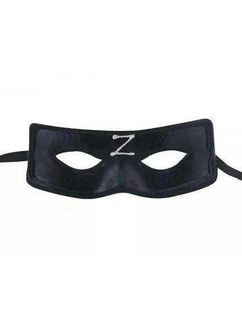 Zorro Maskesi Arkadan Lastikli Z Baskılı (5047)