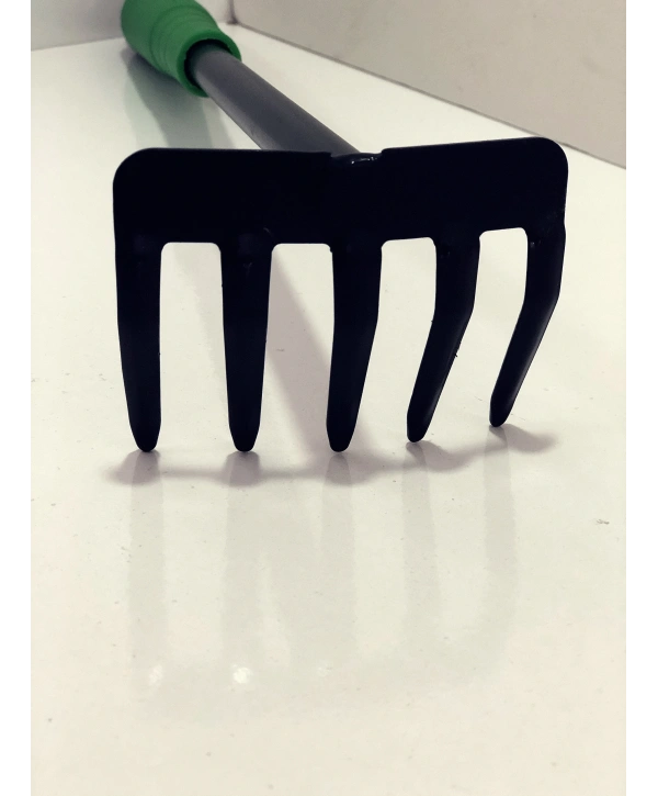 3 Parça Bahçe Seti - Çapa Tırmık Kazma Set (5047)