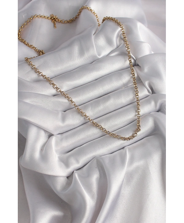 316L Çelik Gold Renk Kadın Kolye