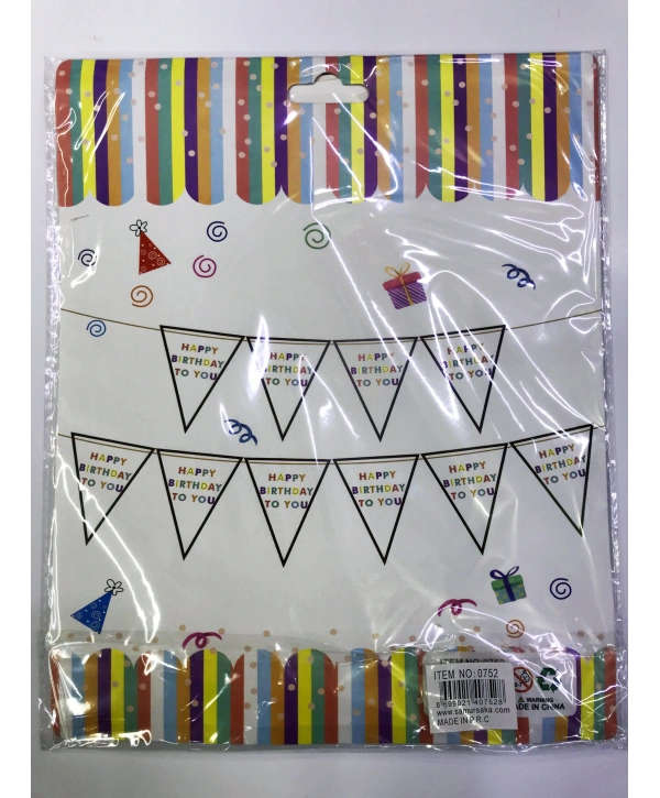 Happy Birthday To You Flama Bayrak Süs (5047)