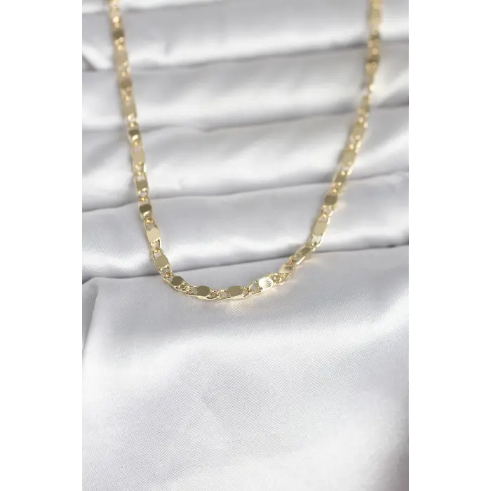 CM 14K Gold Renk Arpa Model 45 cm Kadın Kolye