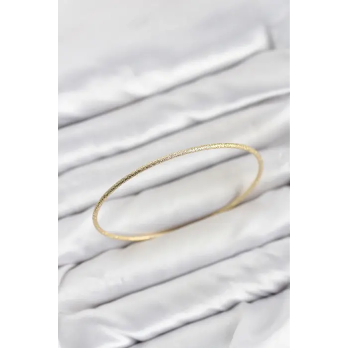 CM Gold Renk Simli Model 65 mm Bilezik