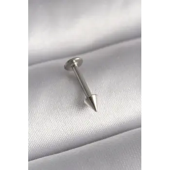 316L Çelik Gümüş Renk Çivi Model Piercing
