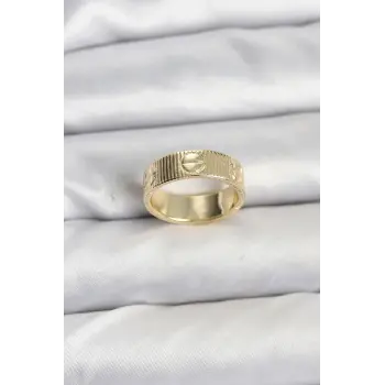 Gold Renk Model Kadın Yüzük