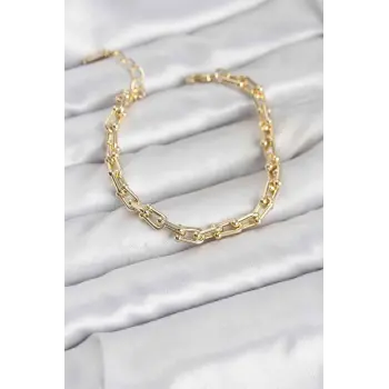 Gold Renk Tifani Model Pirinç Kadın Bileklik