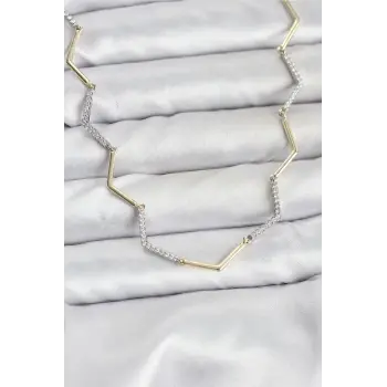 VIP Seri Zikzak Model Kadın Kolye