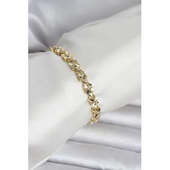 Xuping Kelebek Model Gold Renk Kadın Bileklik